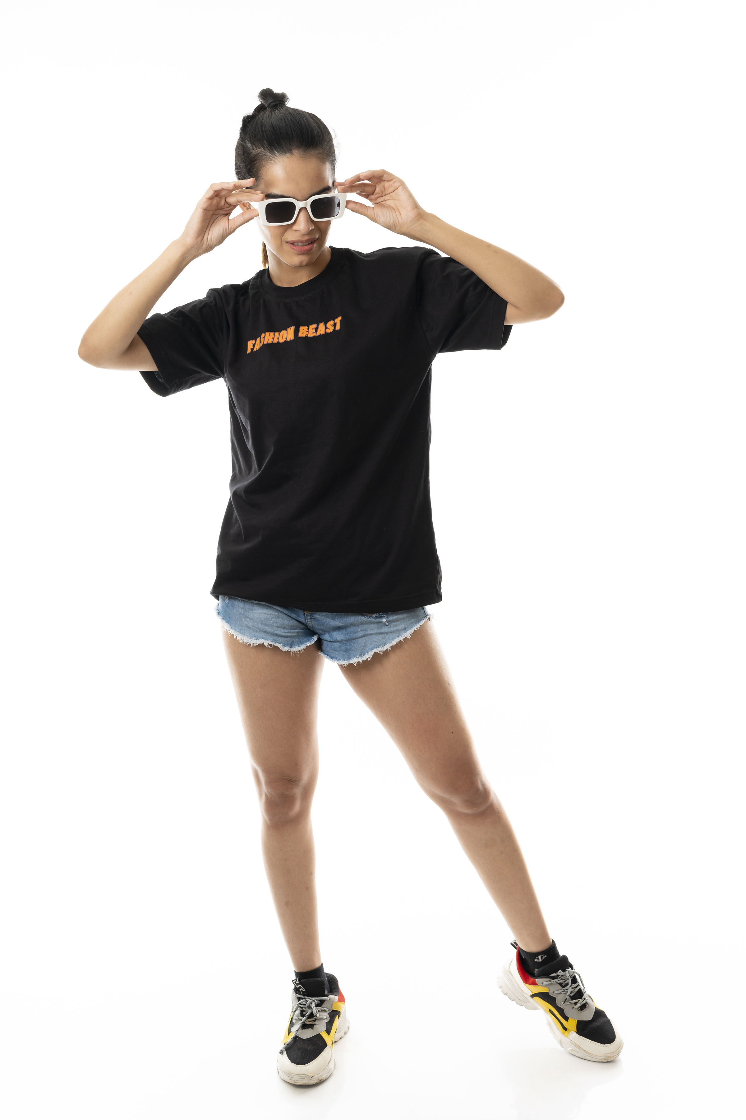 I NEED MORE SPACE | Women's Printed/ Dropped Shoulder/ Oversized T-shirt