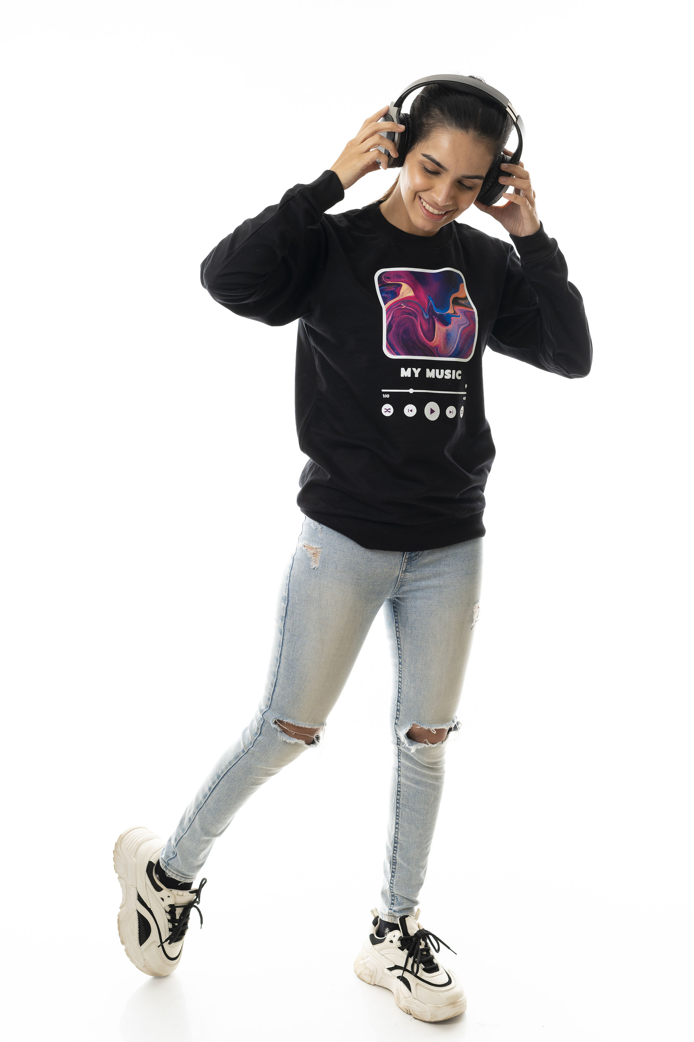 MY MUSIC | Women's Printed Sweatshirt